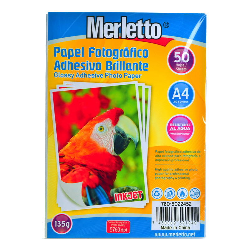  PAPEL FOTOGRAFICO 50HJ 135G