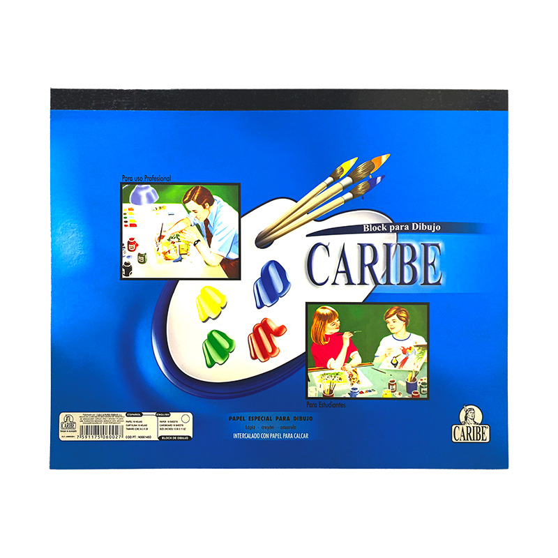 BLOCK DE DIBUJO ENCOLADO 34x28CM