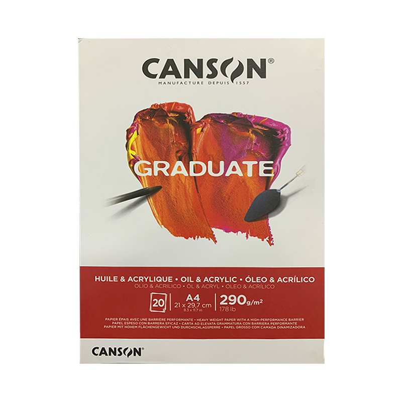 BLOCK DE OLEO&ACRILICO A4