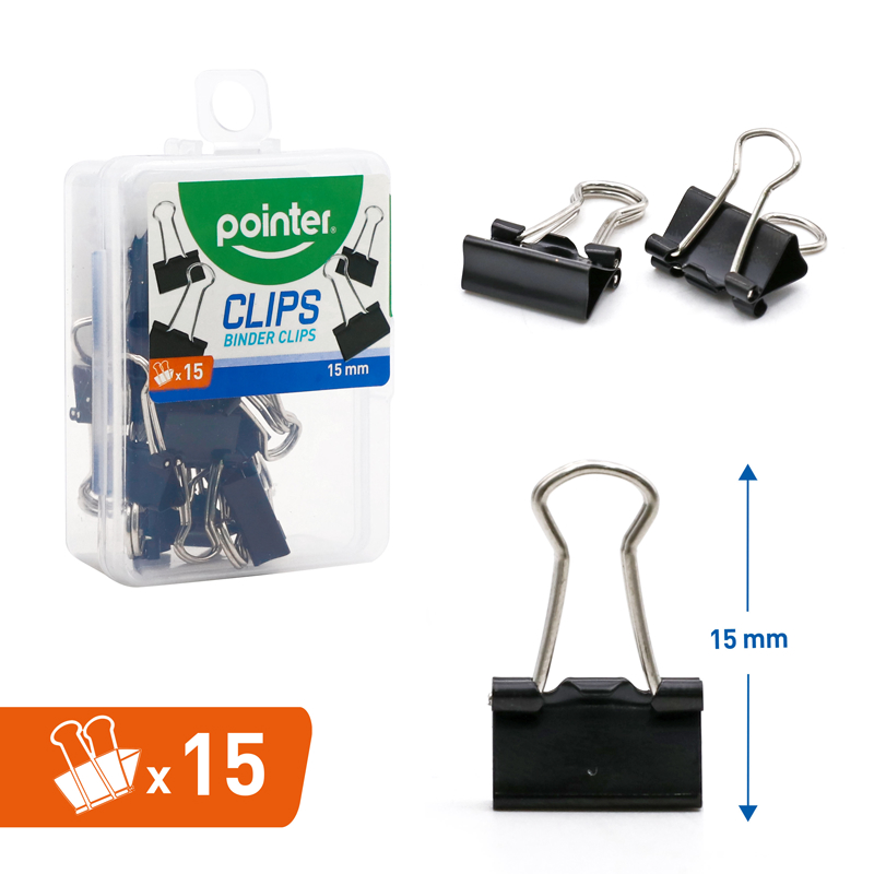 CLIPS 15MM x15PZAS