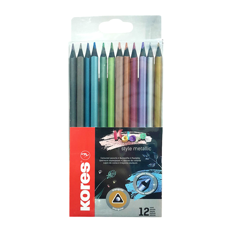 COLORES METALIZADOS X12