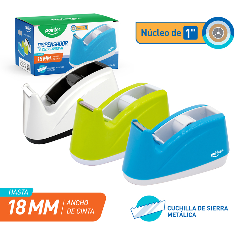 DISPENSADOR DE CINTA ADHESIVA