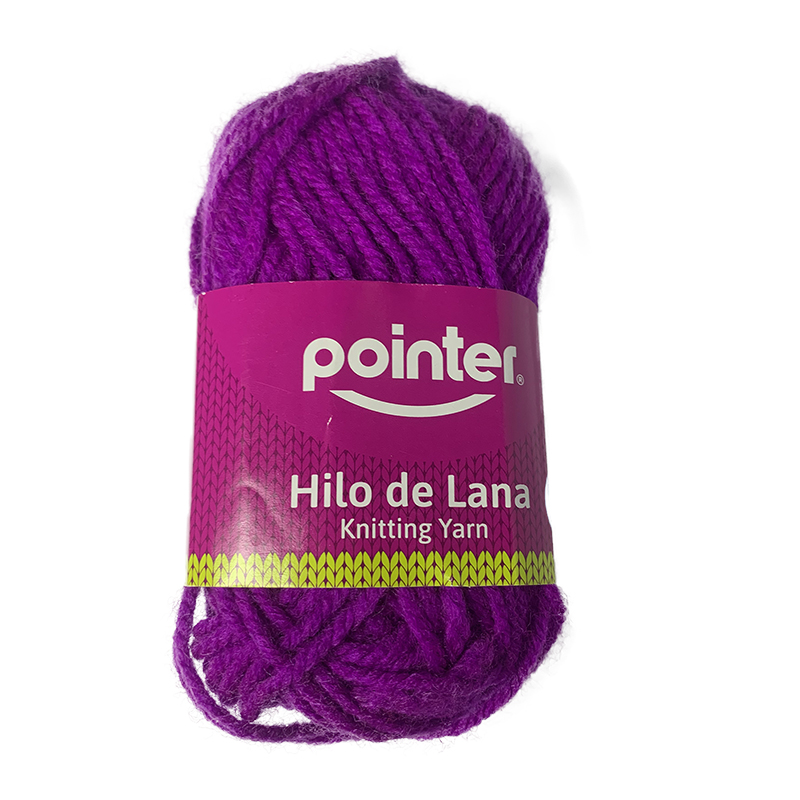 HILO DE LANA PARA MANUALIDADES MORADO - 25GRS