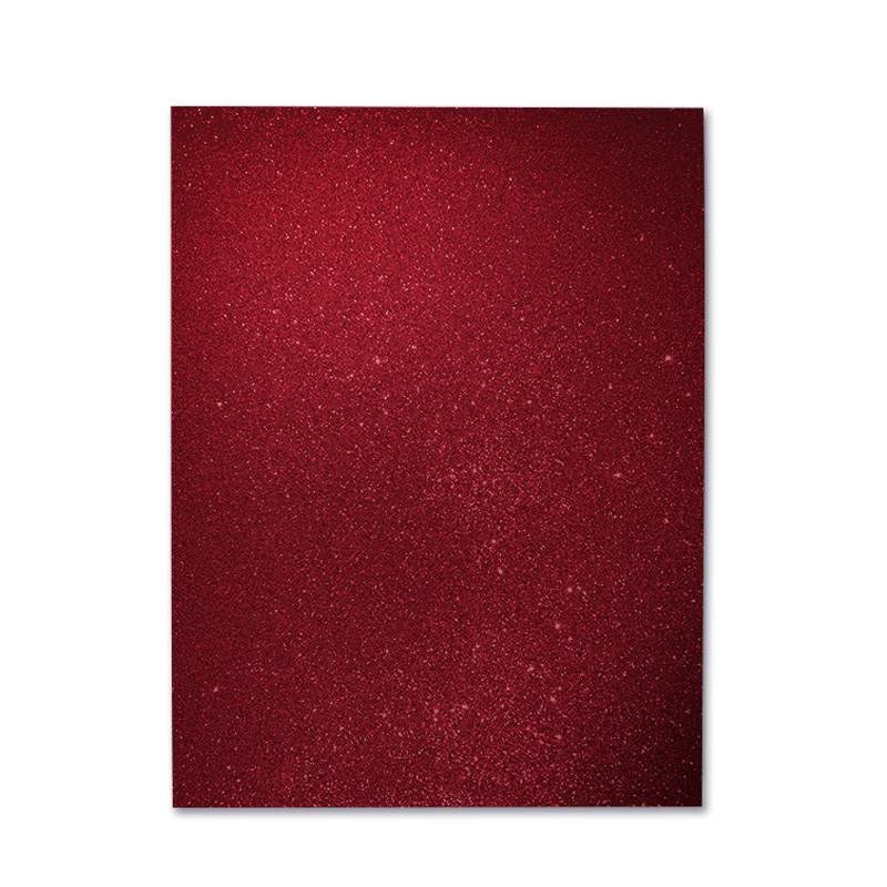 FOAMI ESCARCHADO ROJO RUBI GRANDE (60X80CM)