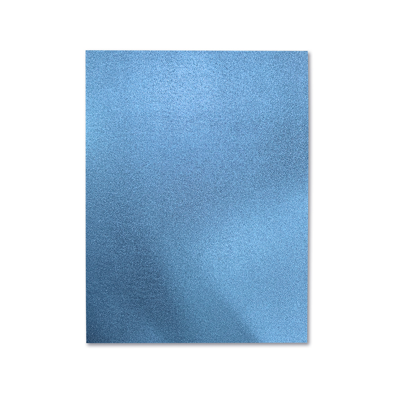 FOAMY ESTAMPADO METALIZADO AZUL CELESTE - DOBLECARTA 30x40CM