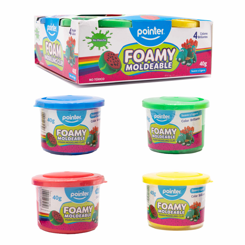 FOAMY MOLDEABLE 40g x 4 PZAS.