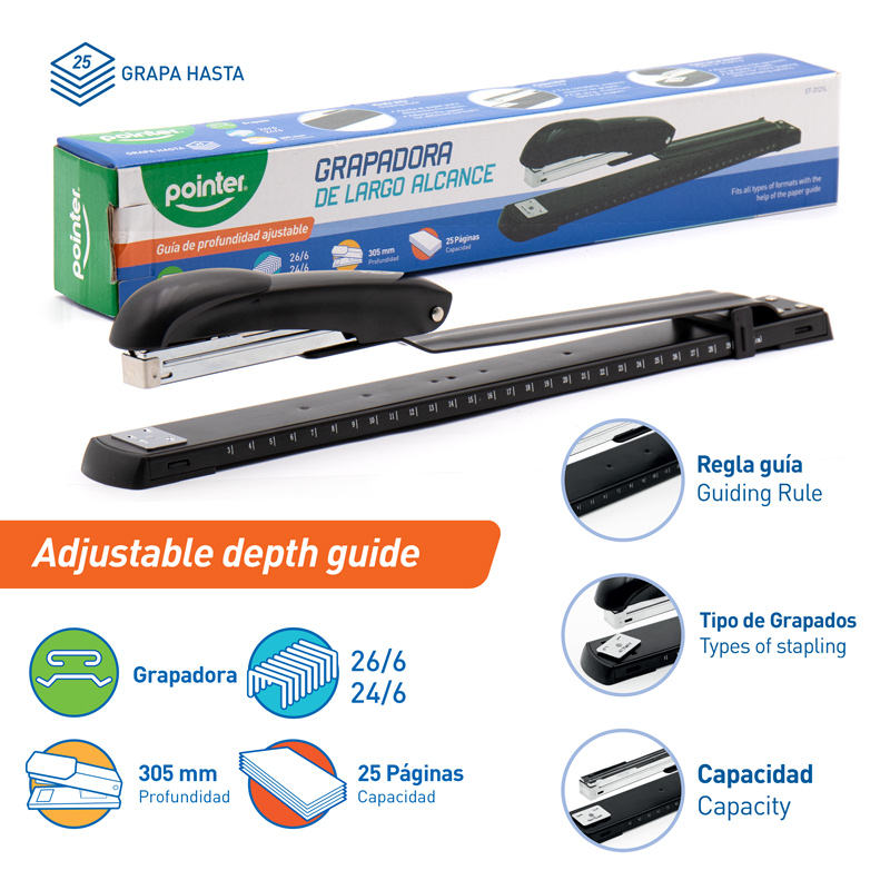 GRAPADORA DE LARGO ALCANCE