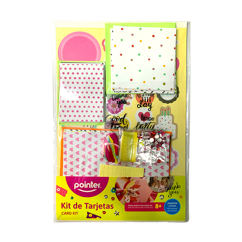 KIT DE TARJETAS PARA MANUALIDADES GRANDE