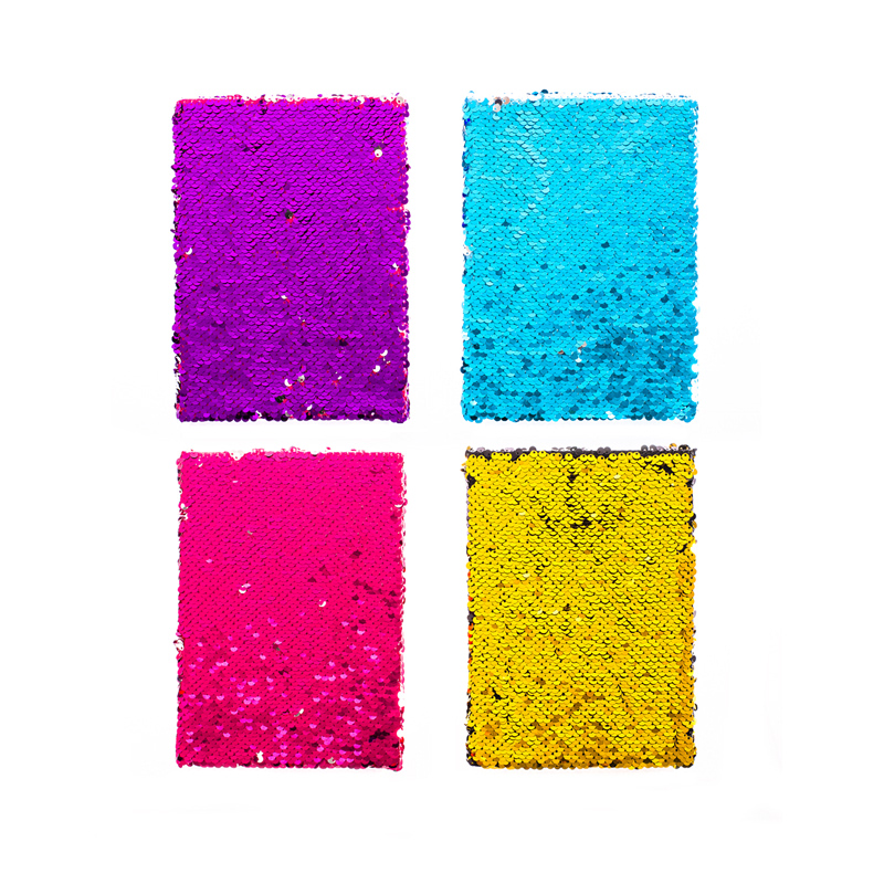 LIBRETA DE APUNTES CON LENTEJUELAS