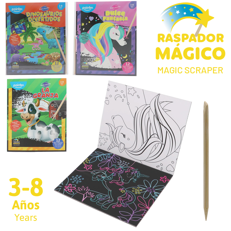 LIBRETA RASPA Y DESCUBRE