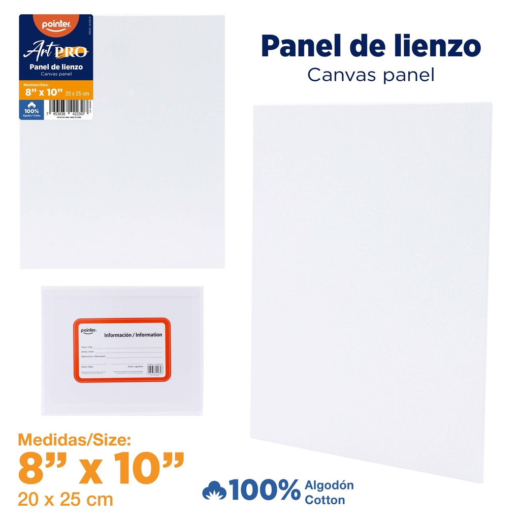 LIENZO BLANCO - 20x25CM