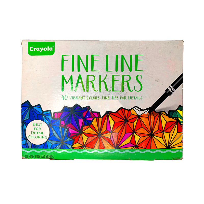 MARCADORES CRAYOLA FINE LINE X40