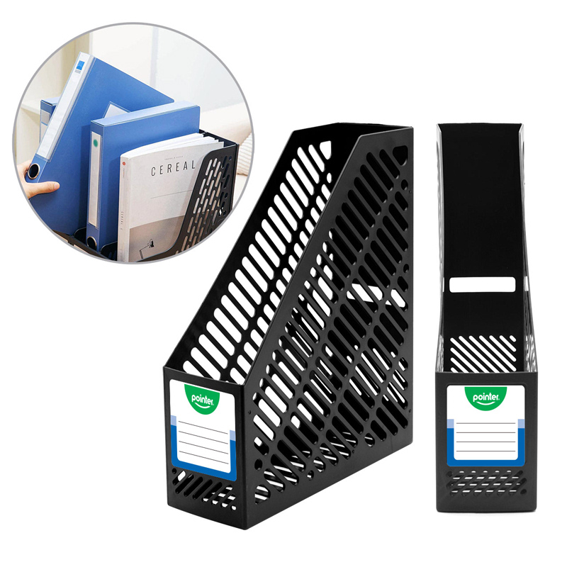 ORGANIZADOR PLASTICO DE OFICINA (REVISTERO)