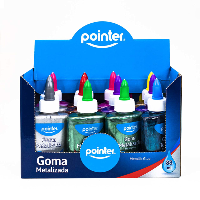 PEGA POINTER METALIZADA 88ML X1