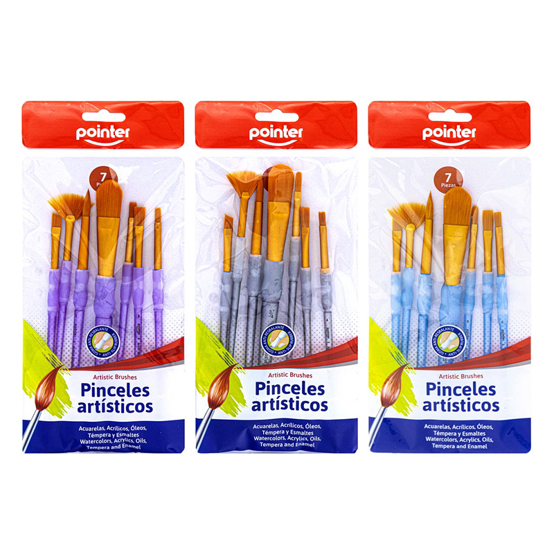 PINCELES ARTISTICOS X7PZS