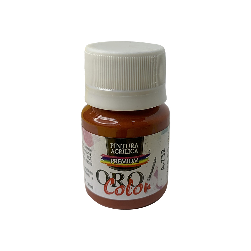 PINTURA ACRILICA PREMIUM CAFE ROJIZO 30ML