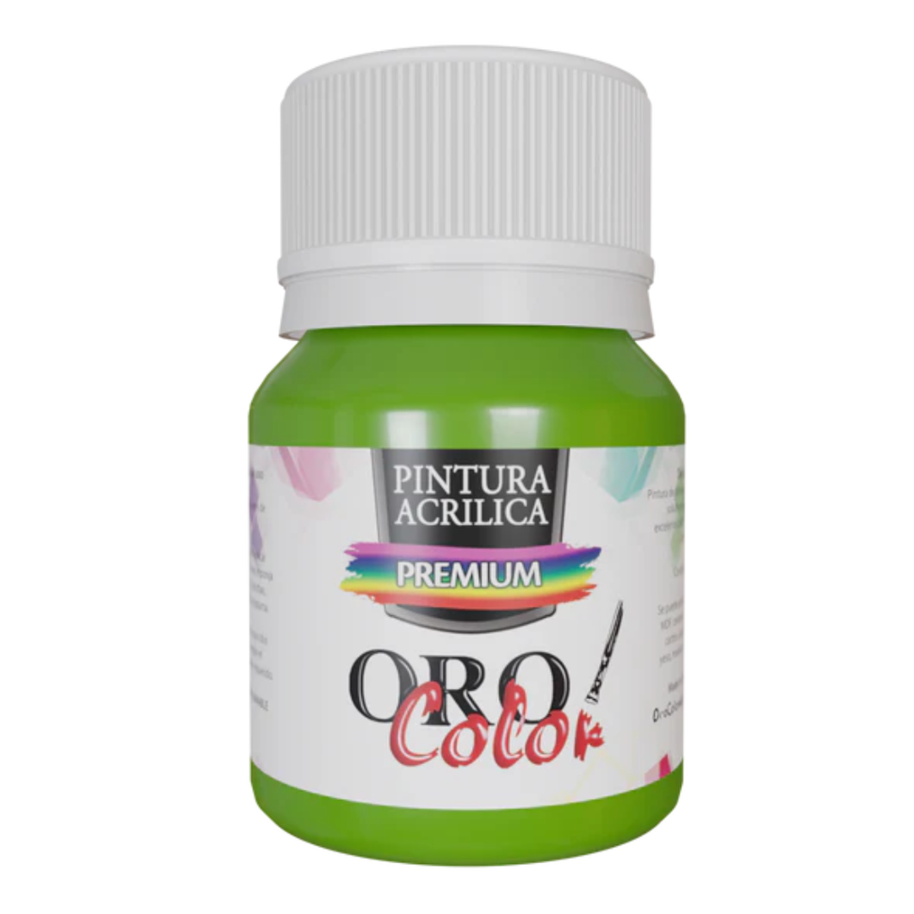 PINTURA ACRILICA PREMIUM VERDE MANZANA 30ML