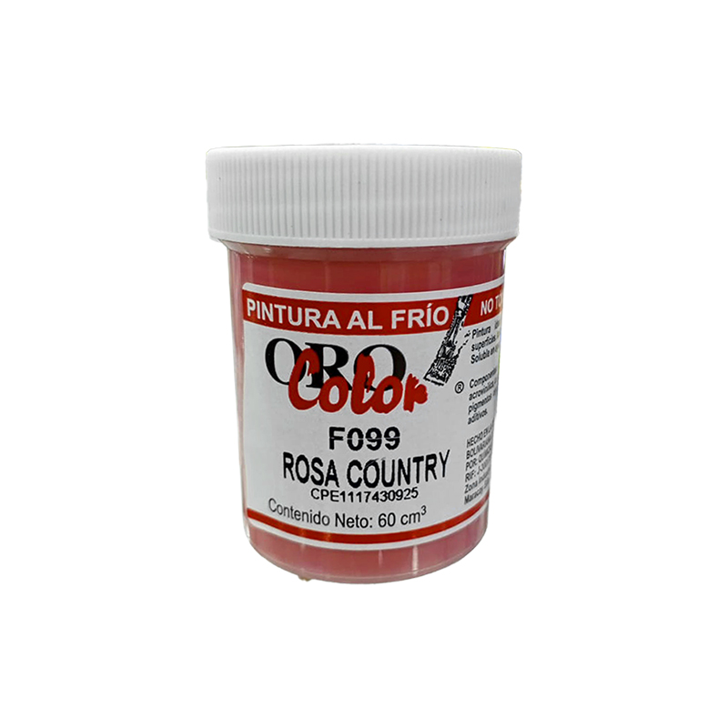PINTURA AL FRIO ROSA COUNTRY 60ML