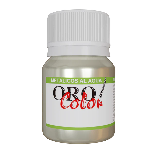 PINTURA METALICOS AL AGUA - ALUMINIO 30ML