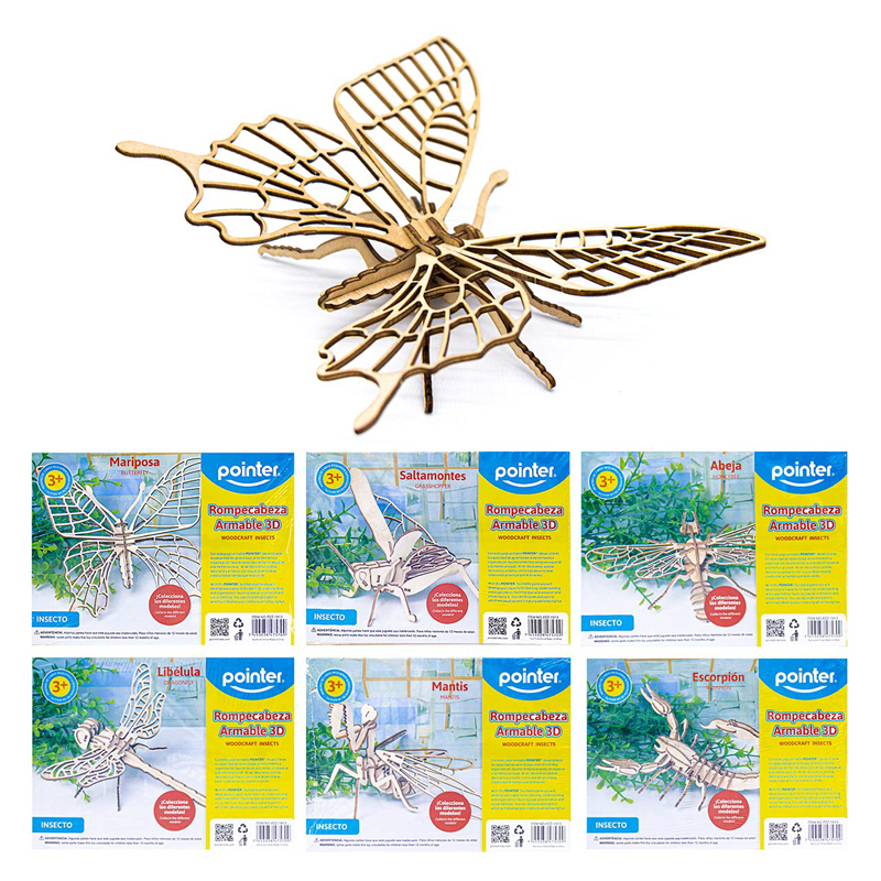 ROMPECABEZA INSECTO 