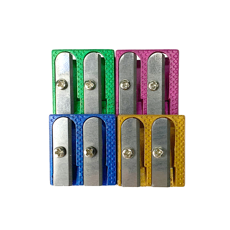 SACAPUNTA METALICO DOBLE S/DEPÓSITO - COLORES SURTIDOS