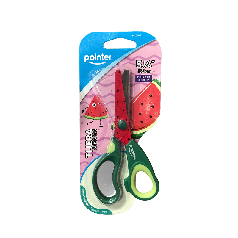 TIJERA PUNTA ROMA 5.¼" (FRUTAS)