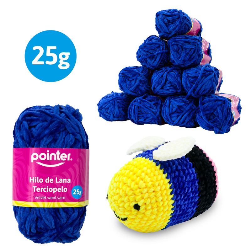 LANA TERCIOPELO (AZUL)