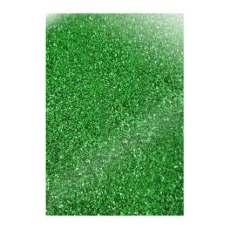 FOAMY ESCARCHADO VERDE ESMERALDA - GRANDE 60x80CM