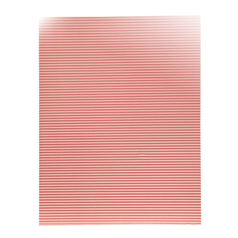CARTULINA CORRUGADA ROSADO COLONIAL