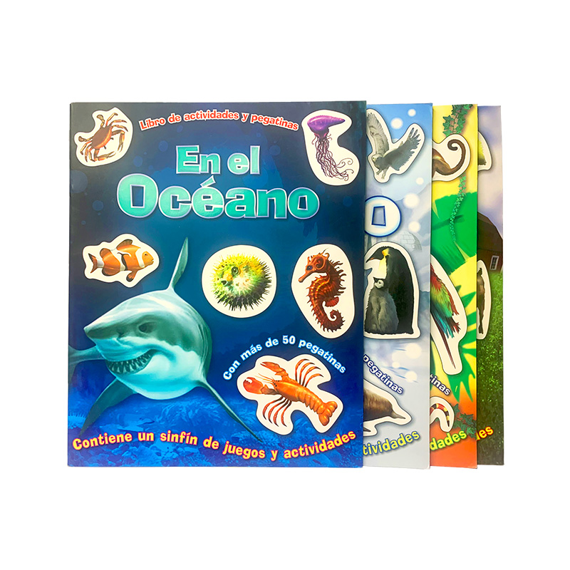 CUENTO COLECCIÓN LIBRO DE ACTIVIDADES Y PEGATINAS 