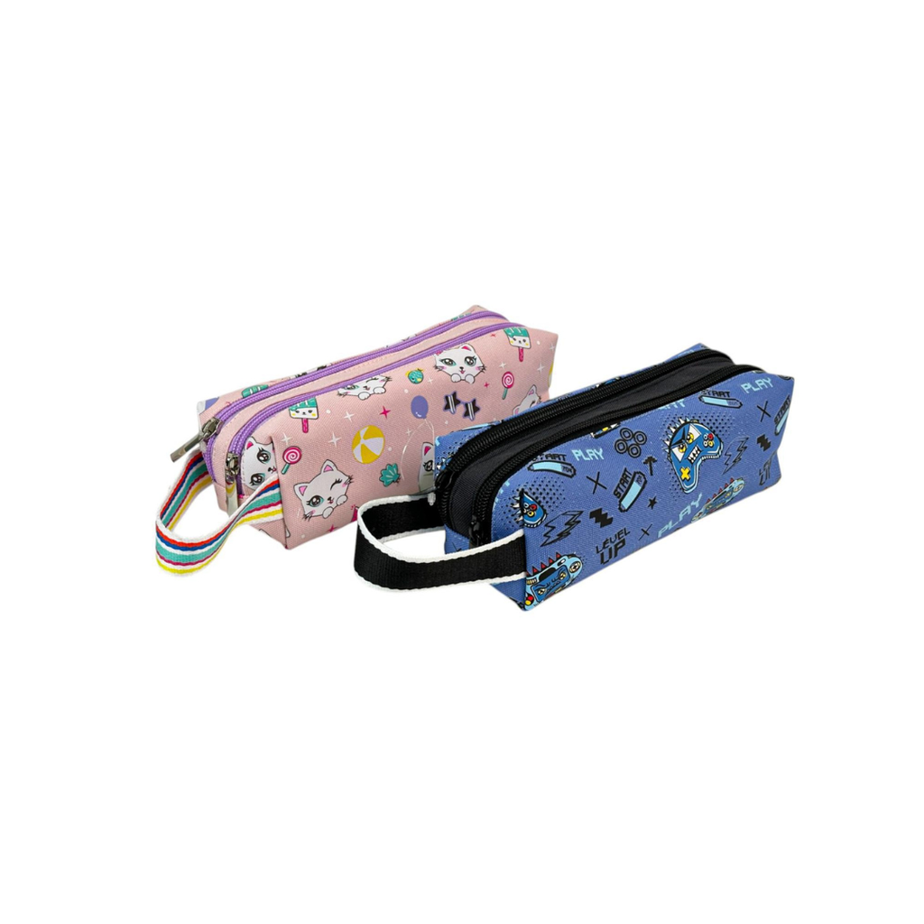 CARTUCHERA 2 COMPARTIMENTOS 