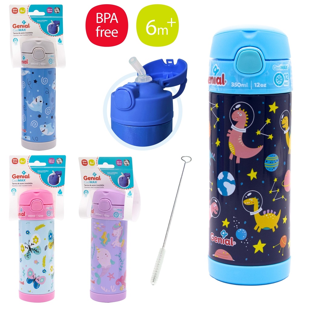 TERMO DE ACERO INOXIDABLE (350ML/12OZ) - COOLMAX™