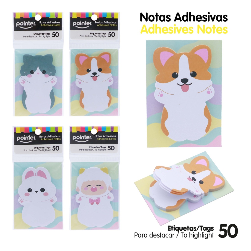 NOTAS ADHESIVAS 50 HOJAS