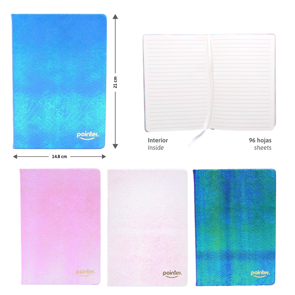LIBRETA DE APUNTES 96 HOJAS