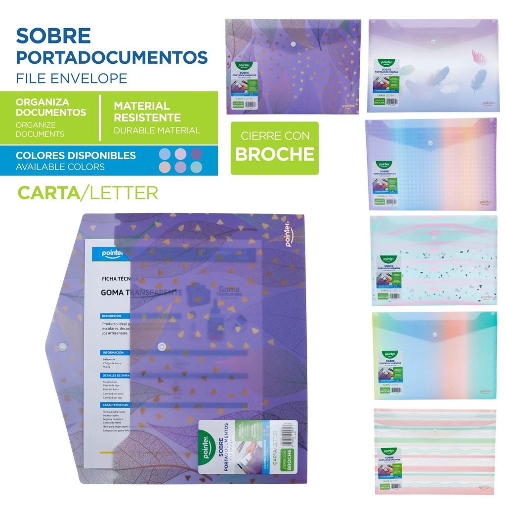 SOBRE PORTADOCUMENTOS A4 