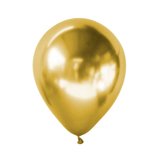 [CA-G15-GLD] GLOBOS DE 12" DORADO x15PZS