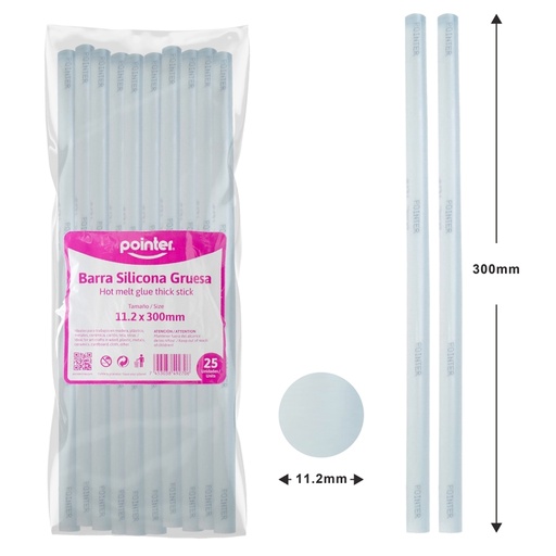 [106] BARRA DE SILICONA GRUESA