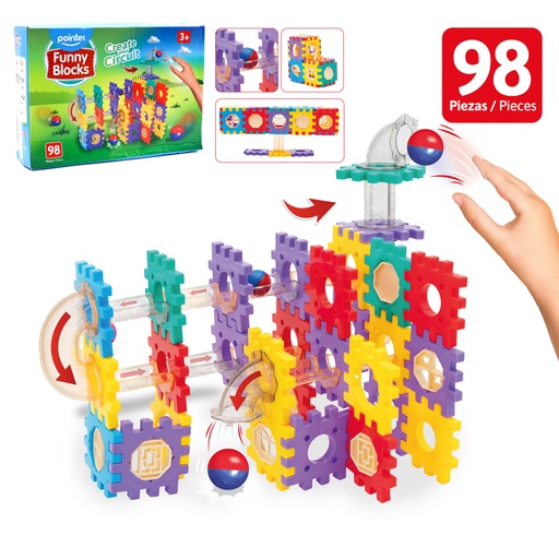 [BLO-23170] BLOQUES PARA ARMAR x 98 PZAS