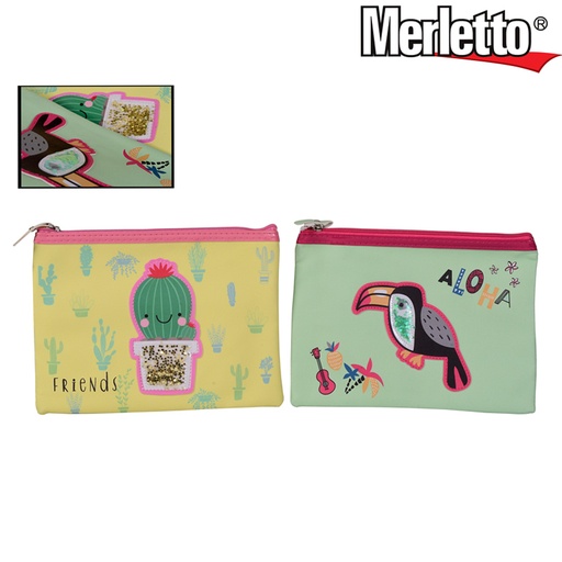 [780-6242203] CARTUCHERA CON LENTEJUELAS