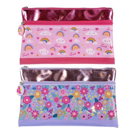 [780-7512913] CARTUCHERA NUBES Y FLORES