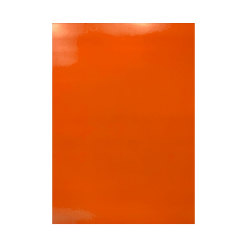 [180.2] CARTULINA DOBLE FAZ  NARANJA ZAPOTE 