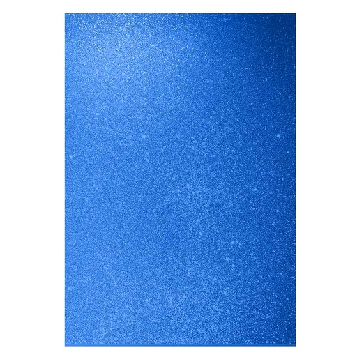 [140.09.10] CARTULINA ESCARCHADA 350GR AZUL ZAFIRO