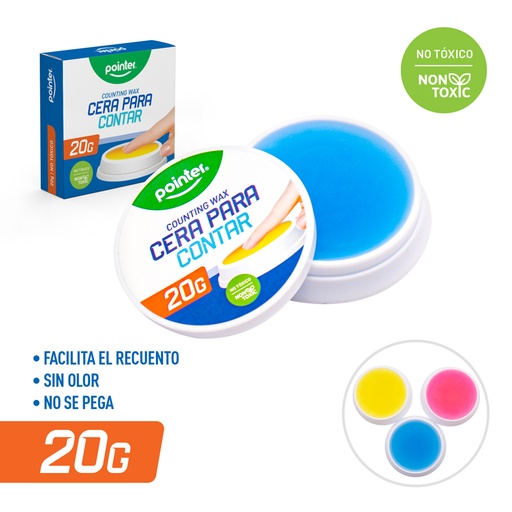[CC-20G] CERA PARA CONTAR 20g