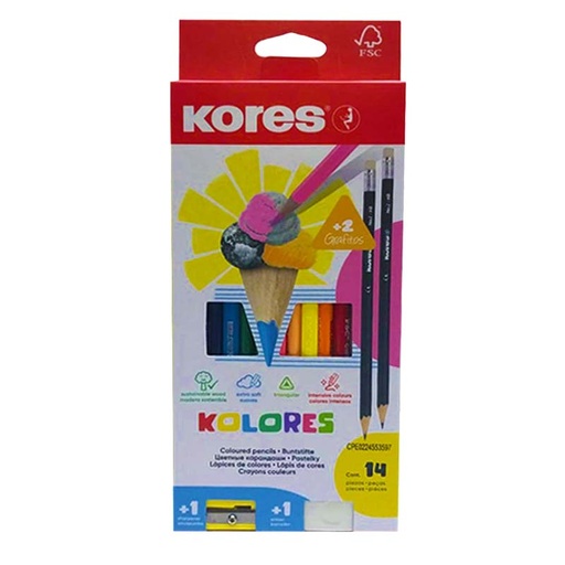 [93314.22] COLORES TRIAGULARES x14PZS