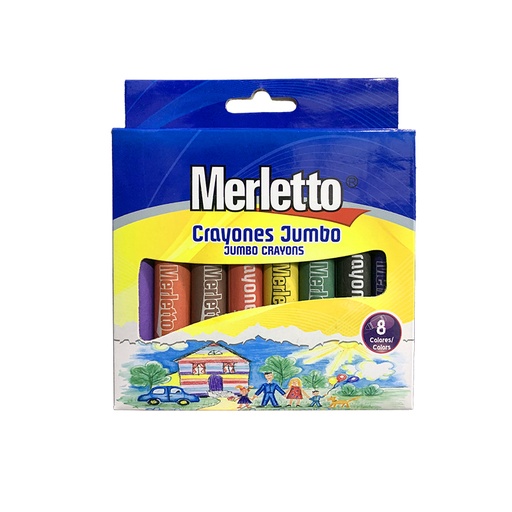 [780-7932474] CRAYON JUMBO X8