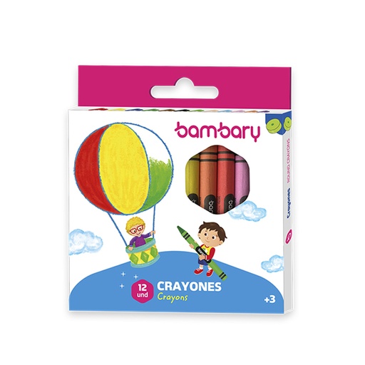 [205-2015/200] CRAYONES BAMBARY X12
