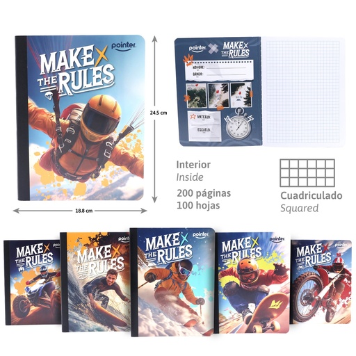 [COS-04-SQ] CUADERNO COSIDO CUADRITO