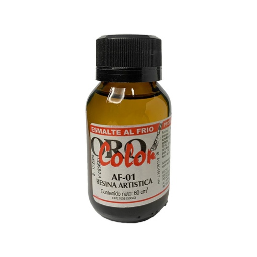 [AF-01] ESMALTE AL FRIO RESINA ARTISTICA 60ML