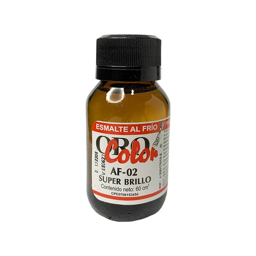 [AF-02] ESMALTE AL FRIO SUPER BRILLO 60ML