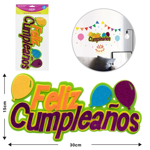 [ANC-1949] FIGURA DE FOAMI DECORATIVA